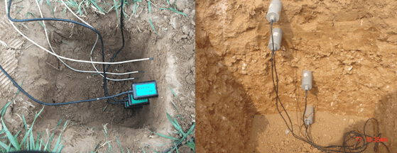 墑情自動監測儀器安裝現場二 墑情自動監測儀器安裝現場二