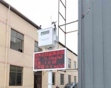 江西宜春靖安縣香田工業(yè)園新惡臭監(jiān)測案例1