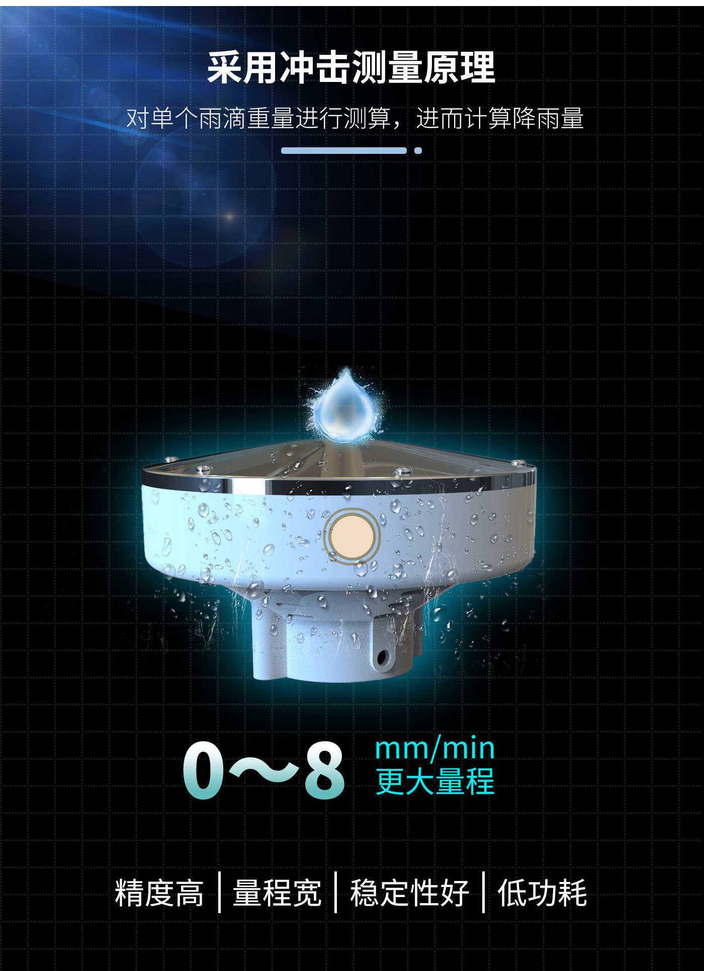 壓電式雨量監測站